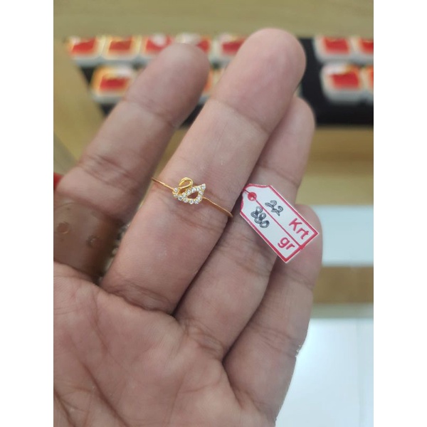 cincin emas kadar 22 karat