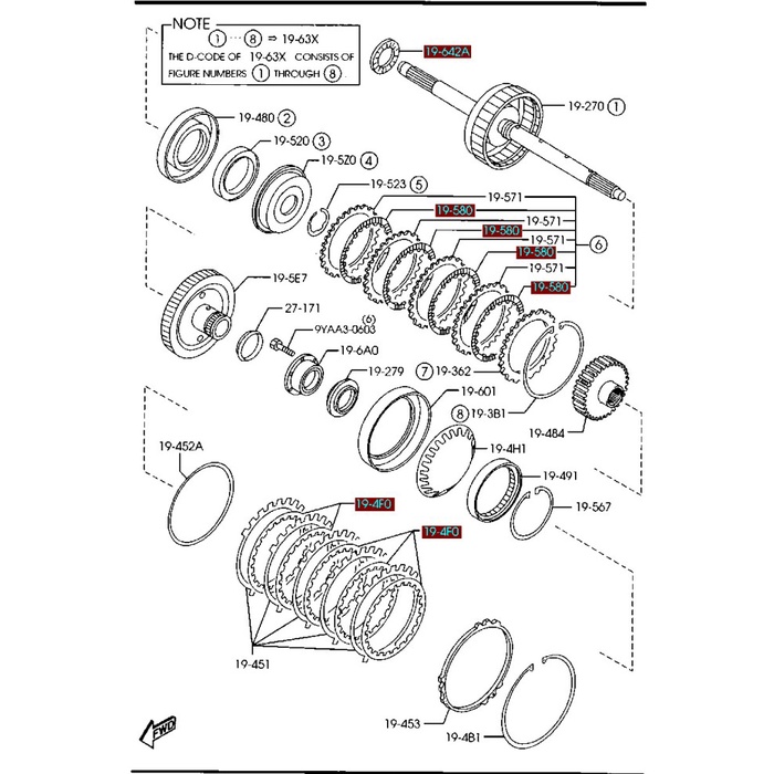 Kit Kampas Kopling Matic Mazda 5 Pesanan Khusus Kode Ku136