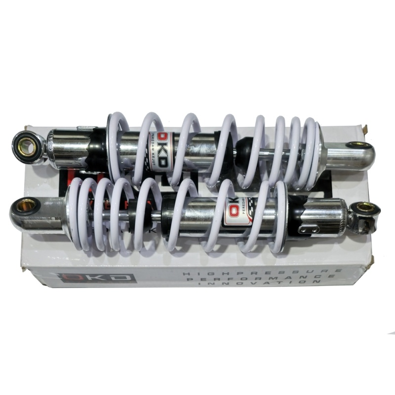 SHOCK BELAKANG 280 MM OKD CHROME PUTIH