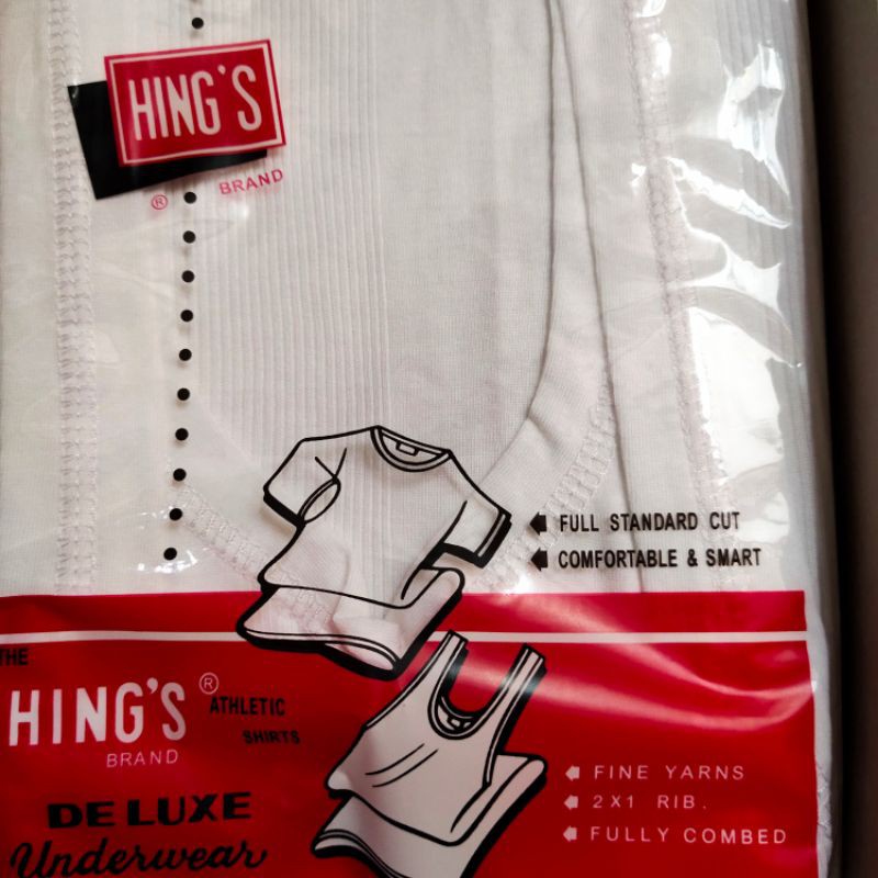 Singlet Hings Pria, Singlet Dewasa Salur / Kaos Dalam Pria Hing'S Singlet Hings Merah/ Kutang,