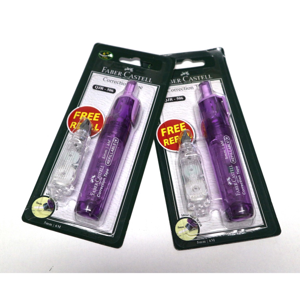 

CORRECTION TAPE FABER CASTELL 169453R QJR 506 VIOLET