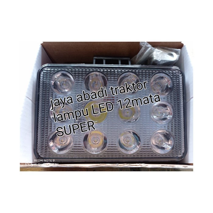 JYBT LAMPU KERJA LED12 MATA EXCAVATOR KOMATSU CATERPILAR KOBELCO HITACHI
