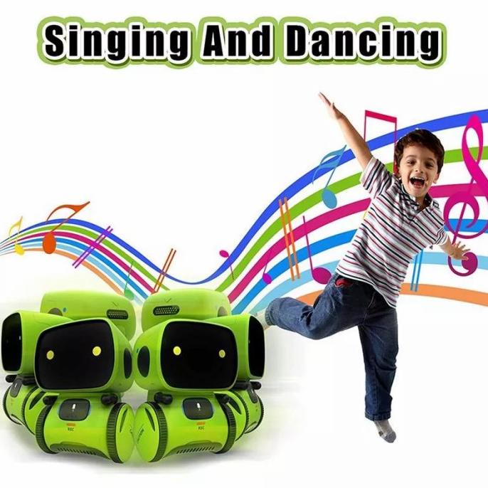 Robot Pintar Mainan Anak Smart Robot Interaktif Mainan Anak Edukatif