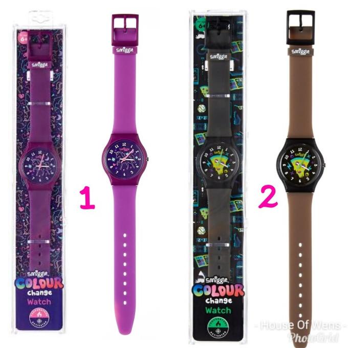 Trend Smiggle Colour Change Watch - Jam Smiggle Original