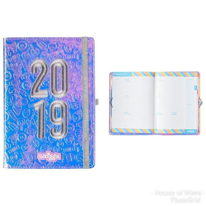 

New Smiggle A5 Weekly Diary - Diary 2019 Smiggle Berkualitas