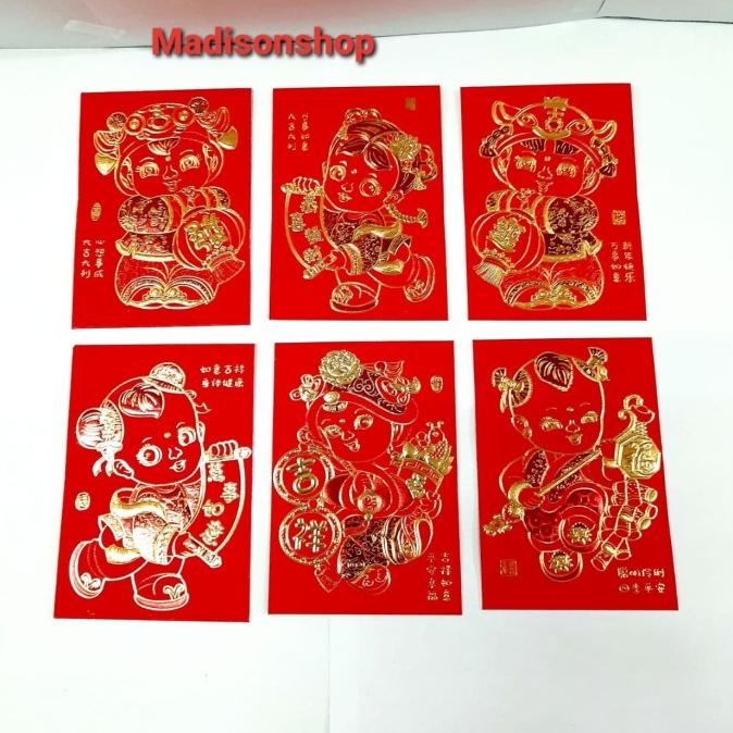 

Angpao Anak 6316 Ampao Imlek Merah Murah Amplop Uang Kado Sincia Sale Stok Terbatas