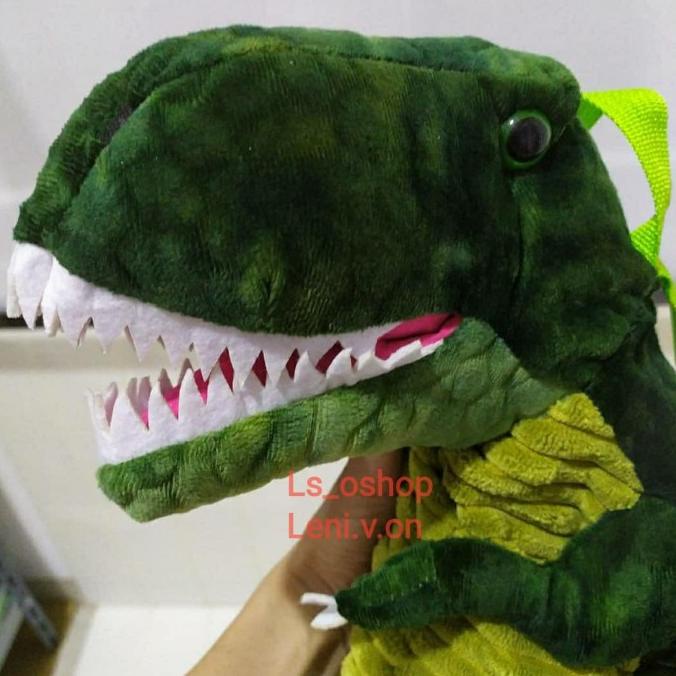 Tas Karakter Dino / Tas Dinosaurus / Tas Ransel Anak / Tas Boneka Dino