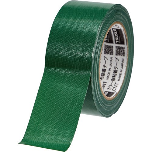 

TRUSCO color cloth adhesive tape width 50mm length 25m green