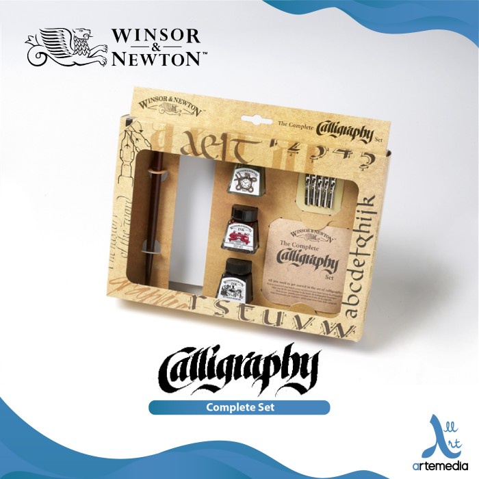 

Gaya Tinta Kaligrafi Winsor & Newton Calligraphy Ink Complete Set