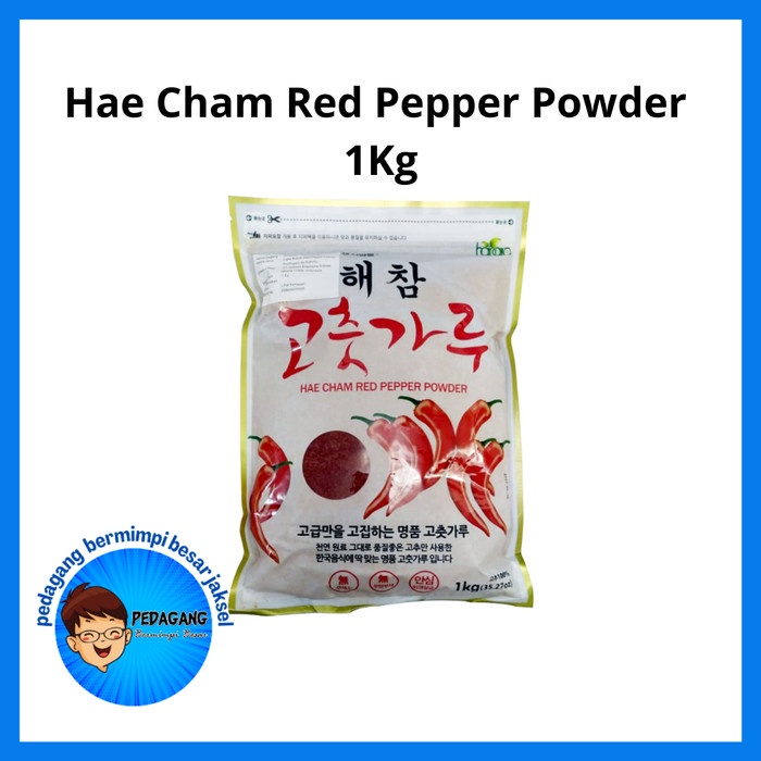 

Promo Hae Cham Red Pepper Powder 1Kg Gochugaru Gochukaru Cabai Korea Terbaru