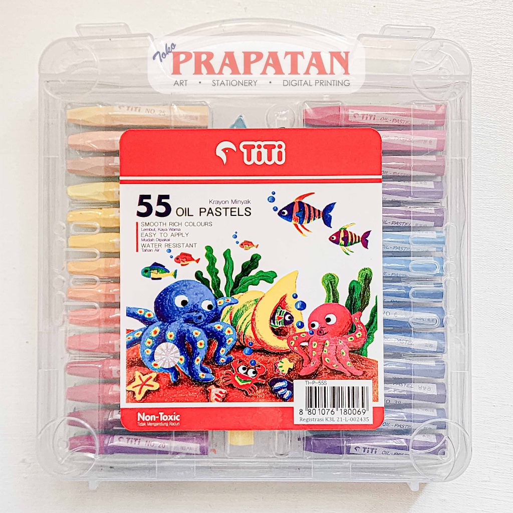 

Titi Oil Pastel 55C Ti-P-55S Crayon Nyak