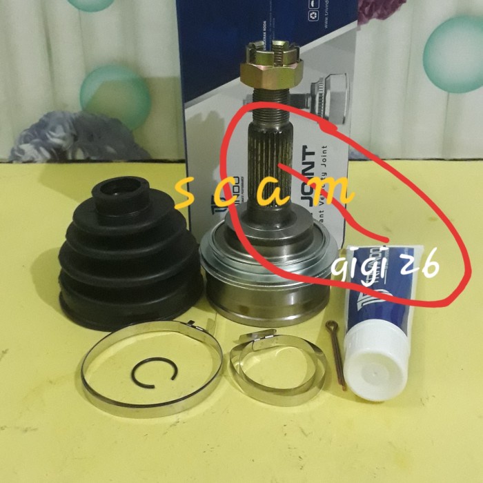 Cod Cv Joint Luar Az Roda As Kopel Toyota Great Soluna Twincam Corolla Gl Kode Ema095