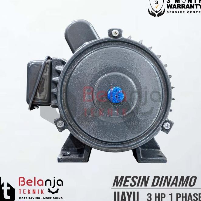 Mesin Dinamo - Electro Motor Jiayu 3 Hp 1 Phase 4 Pole