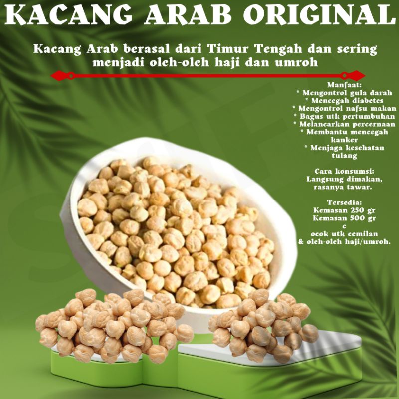 

250 gram Kacang Arab