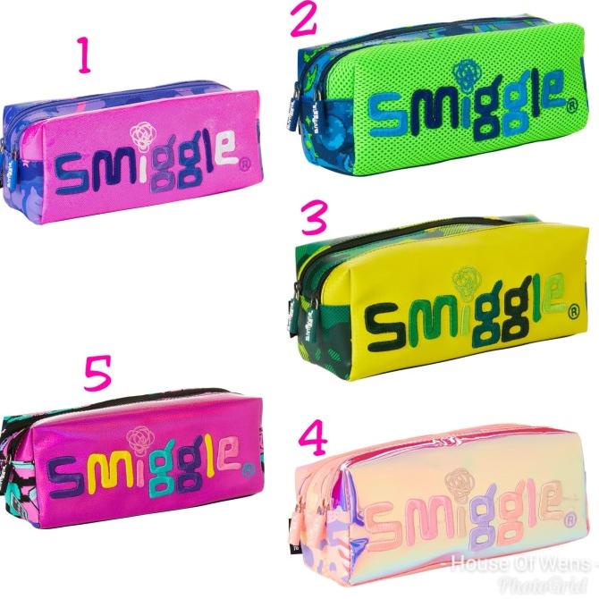 

Trend Smiggle Seek Twin Zip Pencil Case - Tempat Pensil Smiggle Limited Edition