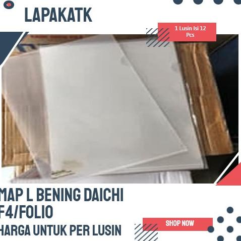 

Berkualitas MAP BENING Folio DAICHI - FOLIO / F4 (Lusin)