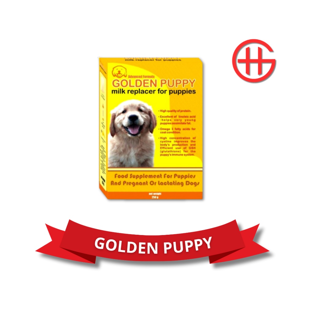 GH Susu Anjing GOLDEN PUPPY 250gr | Cocok buat Puppy Baru Lahir | Bayi 0 2 Bulan