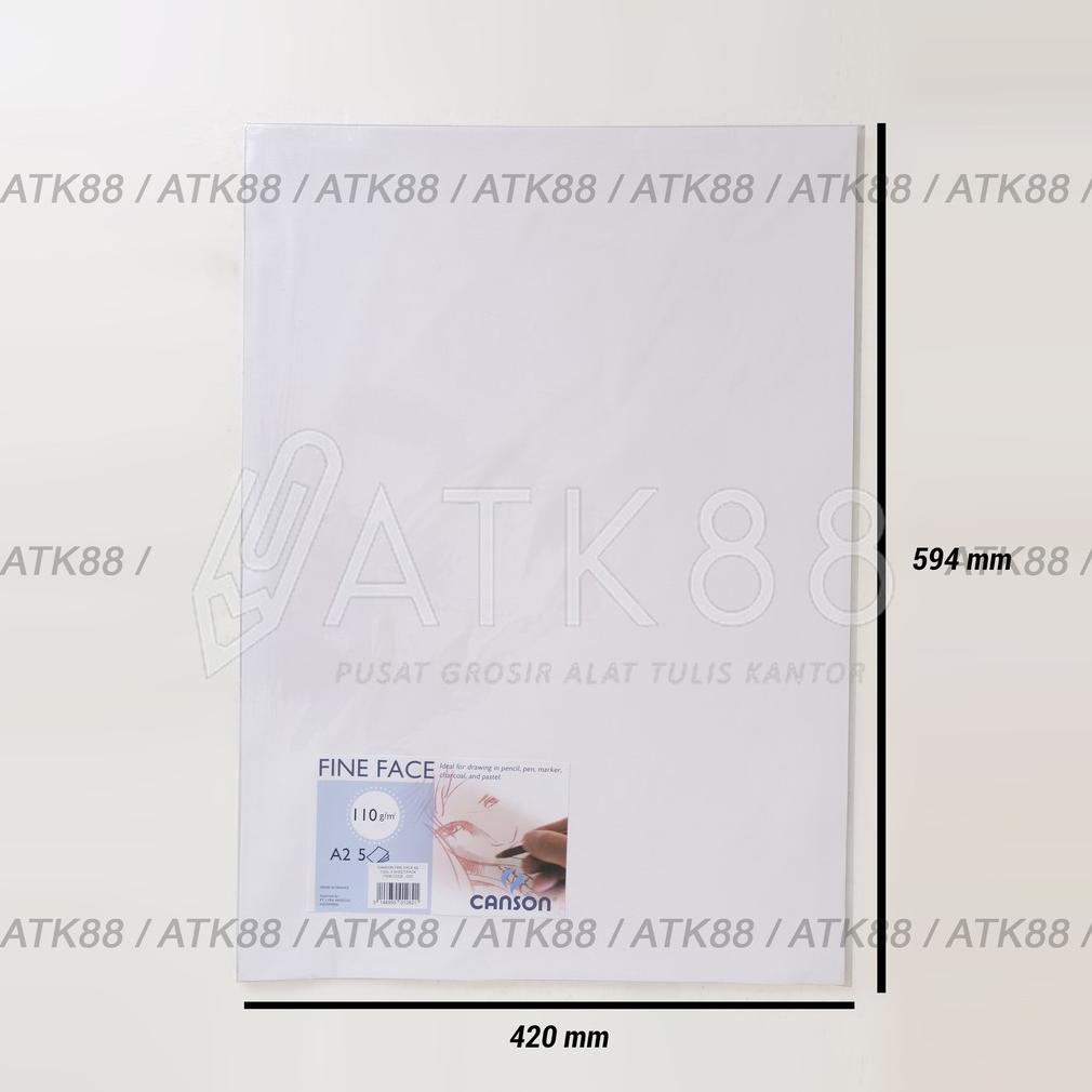 

Model Baru Canson Fine Face 110 Gsm A2 Kertas Gambar Pencil Pastel Paper 5 Lembar .,