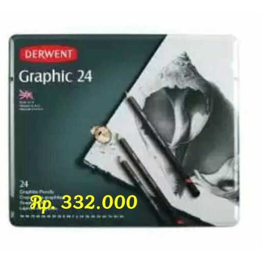 

Derwent Graphic 24 pc