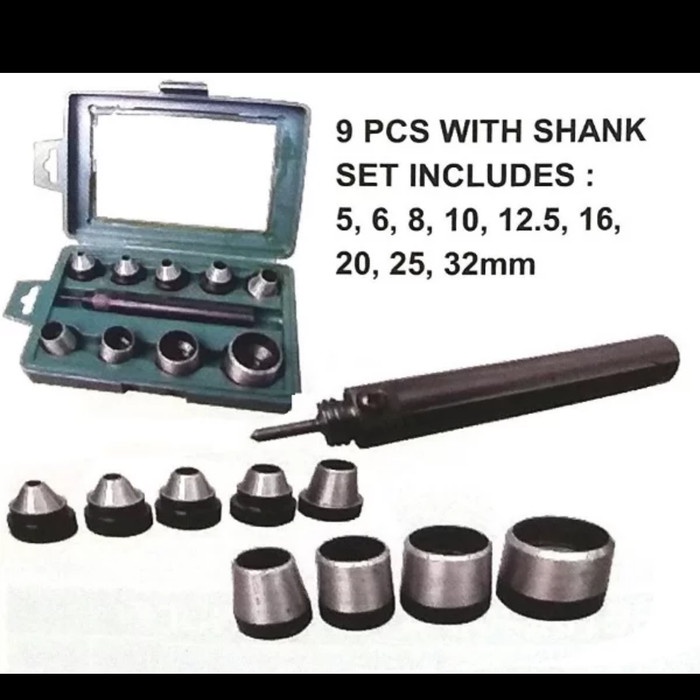 

Promo Hollow Punch / Betel Plong Set 5 - 32 Mm - Wipro Wp1109 Terbaru