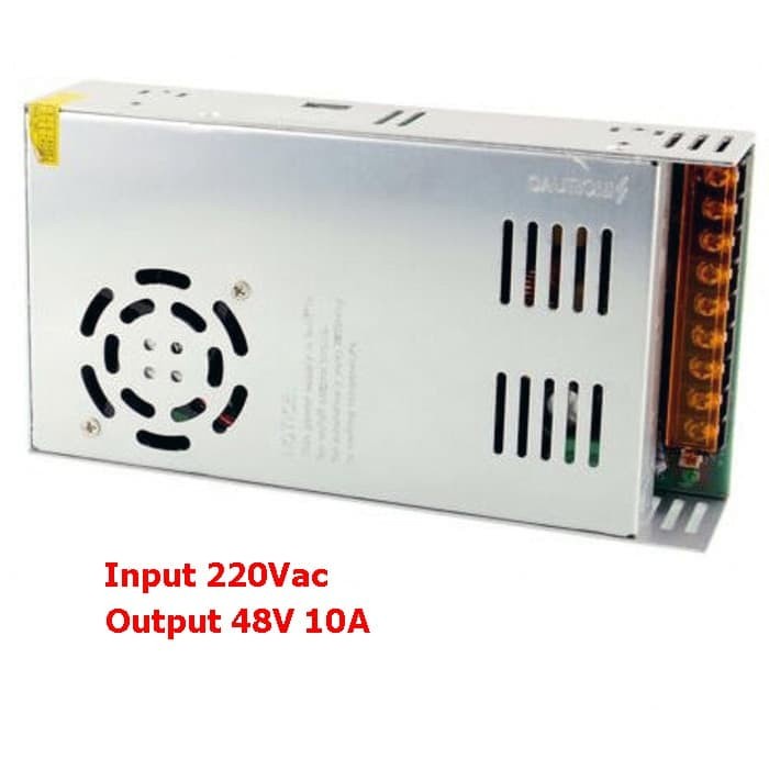 [New] Switching Power Supply 48V 10A Terbatas