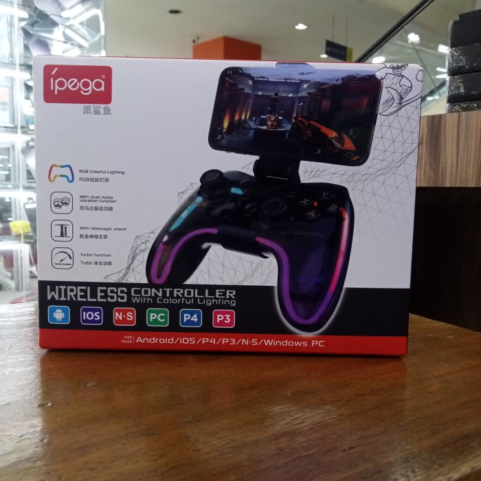 [Original] Gamepad Ipega Pg-9228 Bluetooth Wired Turbo Bisa Sameday