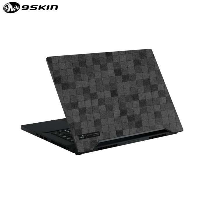 [Original] Garskin Rog Zephyrus M15 Gu502 3M Grey Damiere Front Terbatas
