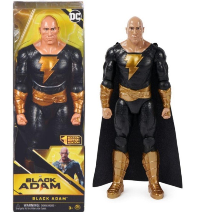 ✅Baru Mainan Anak Action Figure Dc Black Adam 12 Inch - Black Adam Bisa Gojek