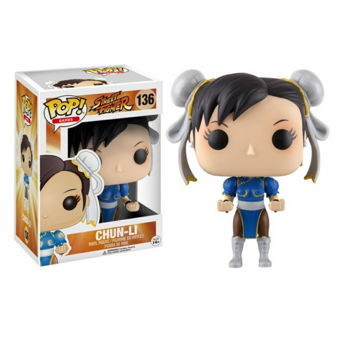 ✅Baru Funko Pop Street Fighter Chun Li # 136 Bisa Sameday