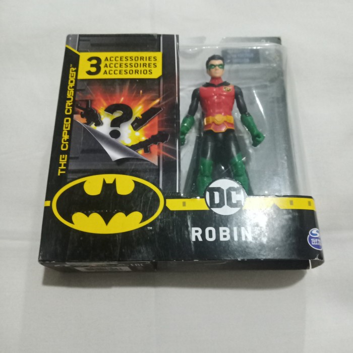 ✅COD Robin Dc Figure Spin Master Lengan Hijau Terbaru