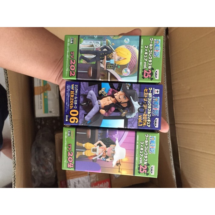 ✅COD Set Wcf Sanji Usop Mihawk Oke Piece Original Terbatas