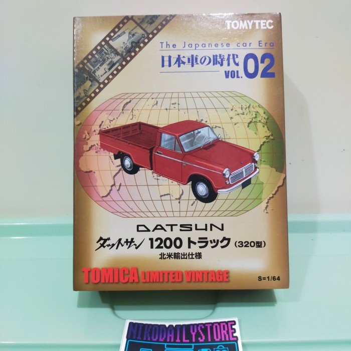 ✅COD Tomica Limited Vintage Datsun 1200 Bisa Gojek