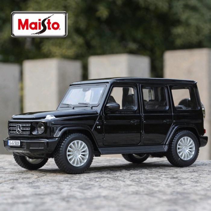 ✅New Maisto 1:24 Diecast Mercedes Benz G Class Hitam Bisa Gojek