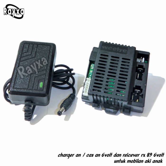Ic Signal Rx89 6V Dan Cas An 6 Volt Mainan Mobil Aki Anak Reicever 6V Ready