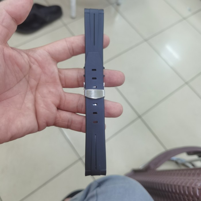 ✅Ori Strap Rubber Omega X Swatch Mission To The Moon Plus Bucle Butterfly Terbatas