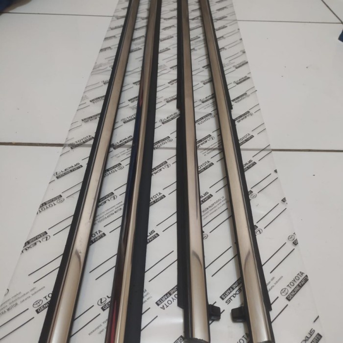 ✅Ori Pelipit/Weather Strip Kaca Xenia 2021-Chrome Berkualitas