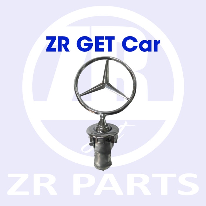 ✅Sale Emblem Hud Logo Bintang Kap Mesin Mercedes Benz W126 W123 W201 Terbaru