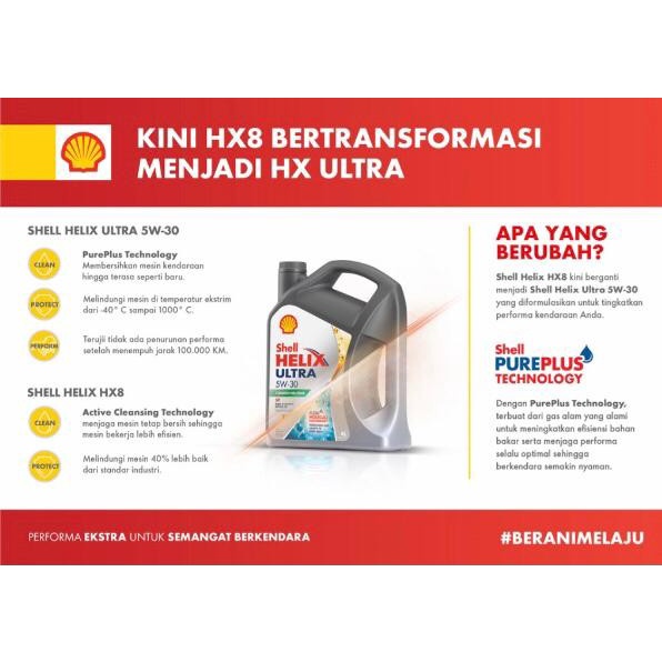 Shell Helix Ultra 5W-30 5W30 5W/30 Carbon Neutral Fully Synthetic Asli star