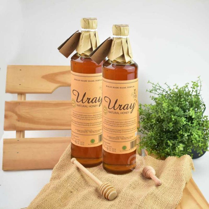 

MADU URAY ASLI MURNI 640ML 875GR MADU HUTAN RAW HONEY NUTRISI NATURAL