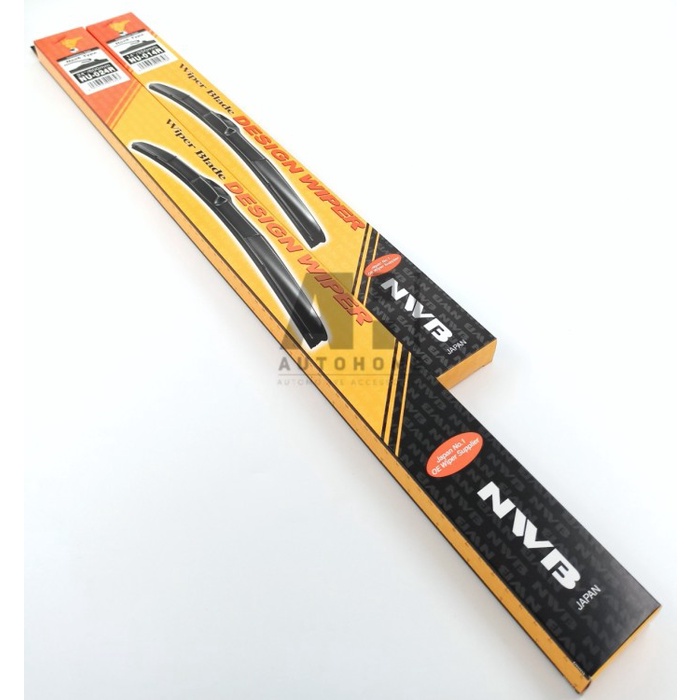 [New Ori] Wiper Depan Honda Jazz Gd3 2003-2007 Nwb Hybrid Frameless Japan 24 14 Terbatas