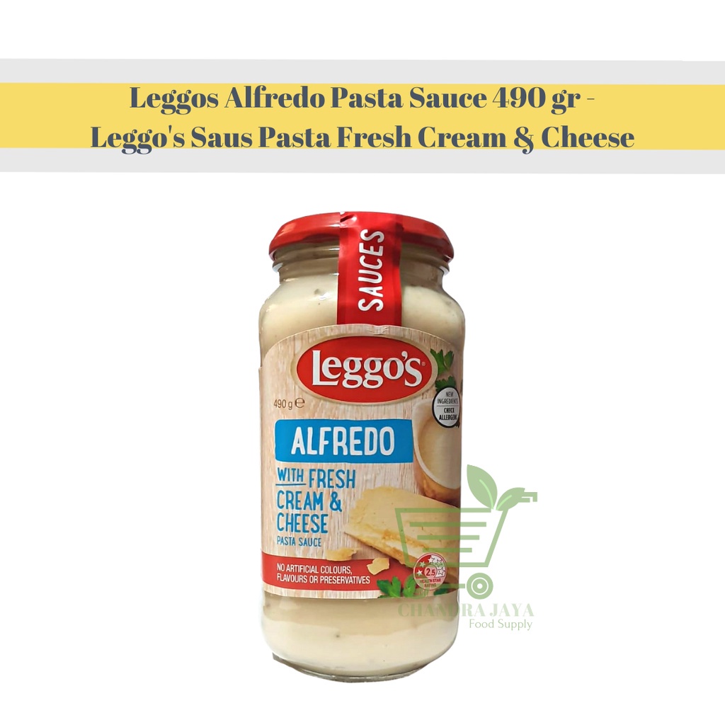 

Leggos Alfredo Pasta Sauce 490 Gr - Leggo'S Saus Pasta Cream, Cheese