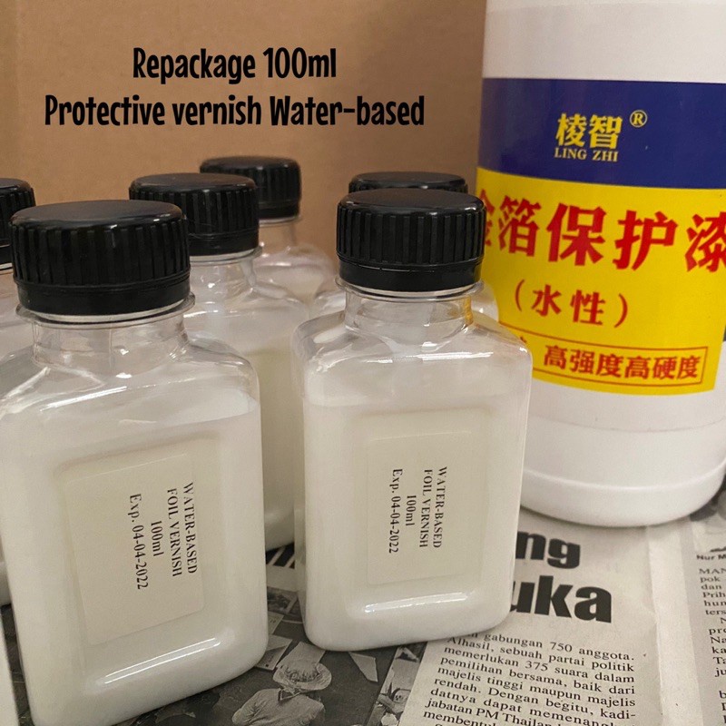 

Lem Foil Leaf Adhesive Lem Water Based Lem Gilding Sheet Foil Emas 100Ml