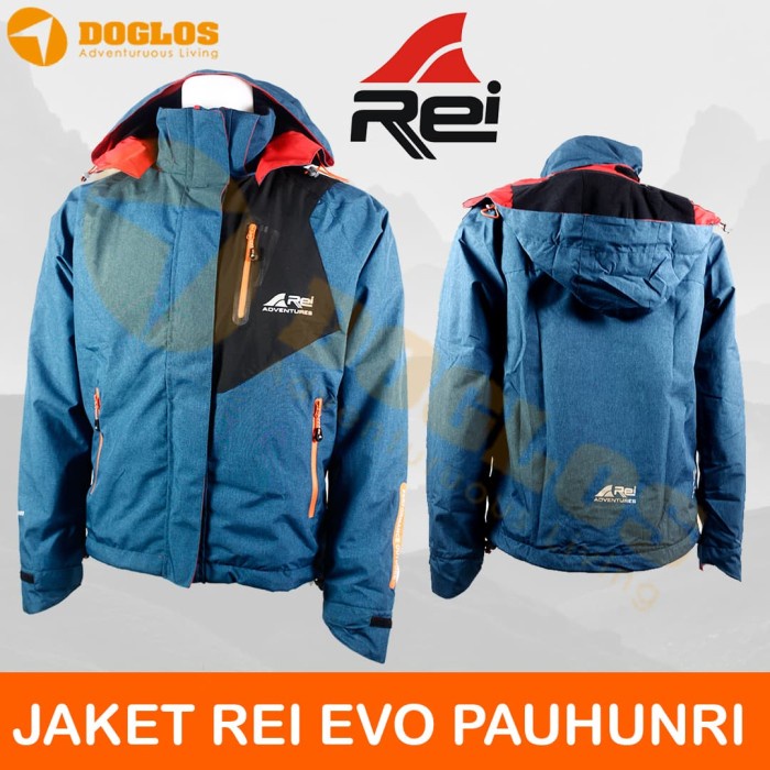 [New Ori] Jaket Rei Pauhunri Outdoor Sport Hiking Gunung Camping Travelling Berkualitas