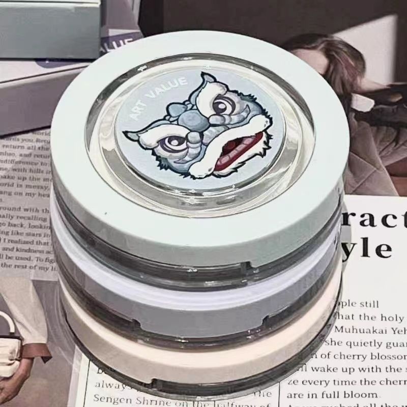 

Sangat Jelas~Bedak Macaron, Bedak Kulit Berminyak Menenangkan Makeup dan Pengontrol Minyak Concealer Tahan Lama, Tahan Air, Bedak Wajah Pelajar