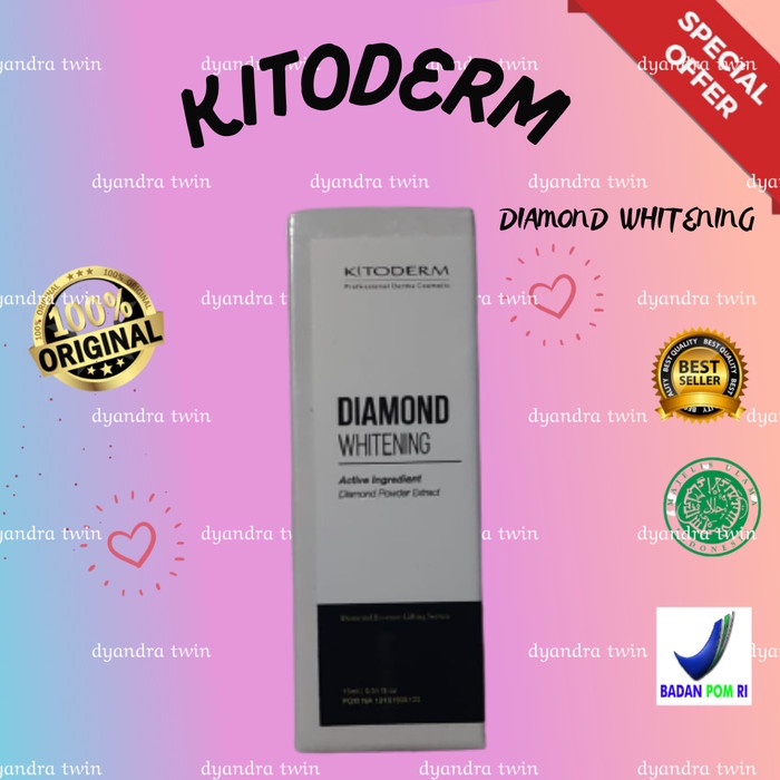 [Original] Kitoderm Diamond Whitening Terbatas