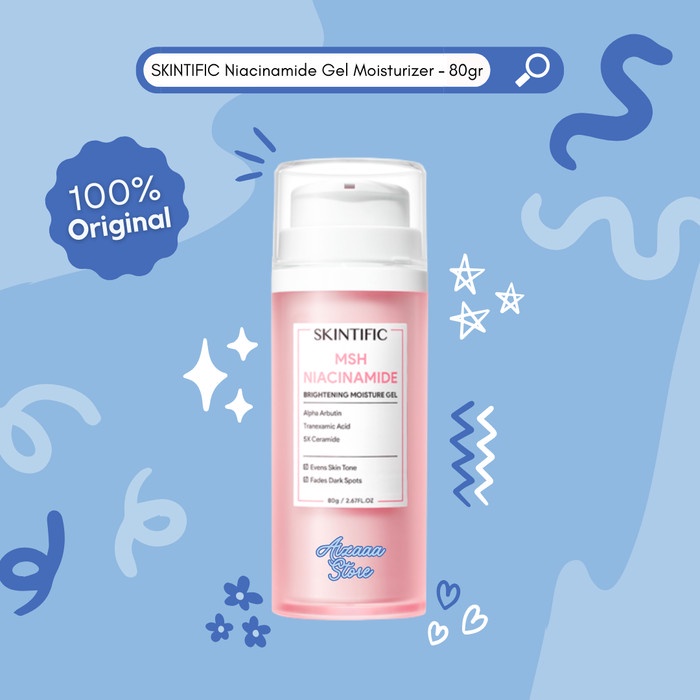 [Original] Skintific Niacinamide Moisturizer Jumbo 80Gram Bisa Gojek