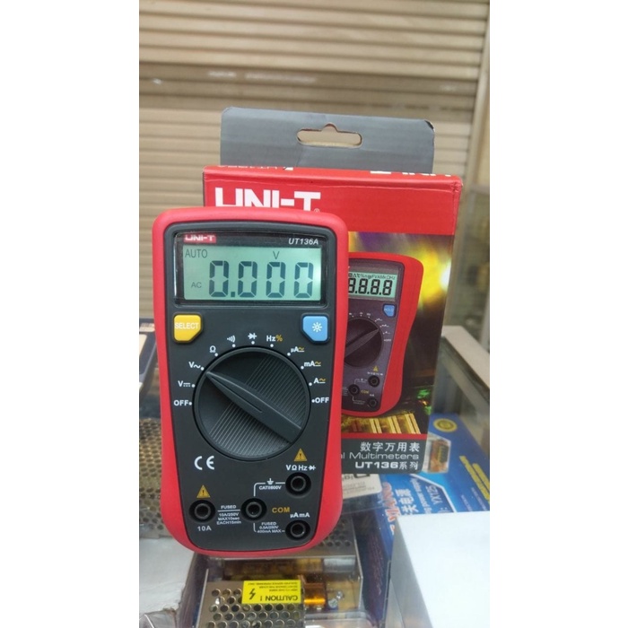 ✅Baru Multimeter Digital Ac/Dc Multitester Digital Bagus Uni-T Ut-136A Terbatas