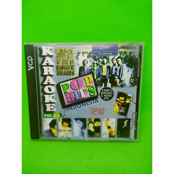 VCD Original POP HITS INDONESIA VOL 8