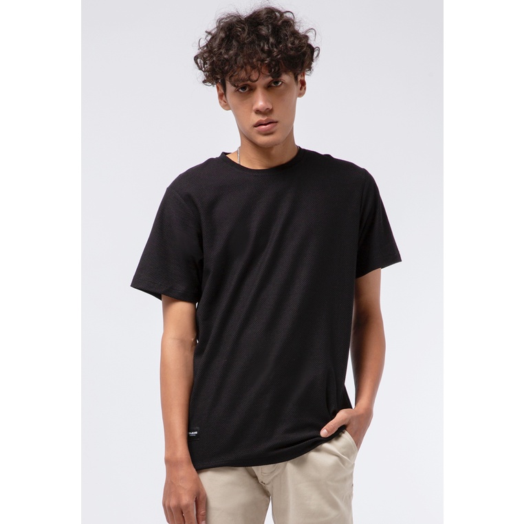 Tirajeans Texture T-Shirt TTS202K20002S22 Black