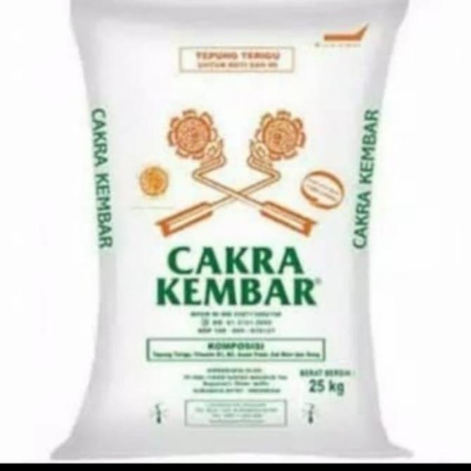 

terigu cakra kembar 25kg Baru!!!